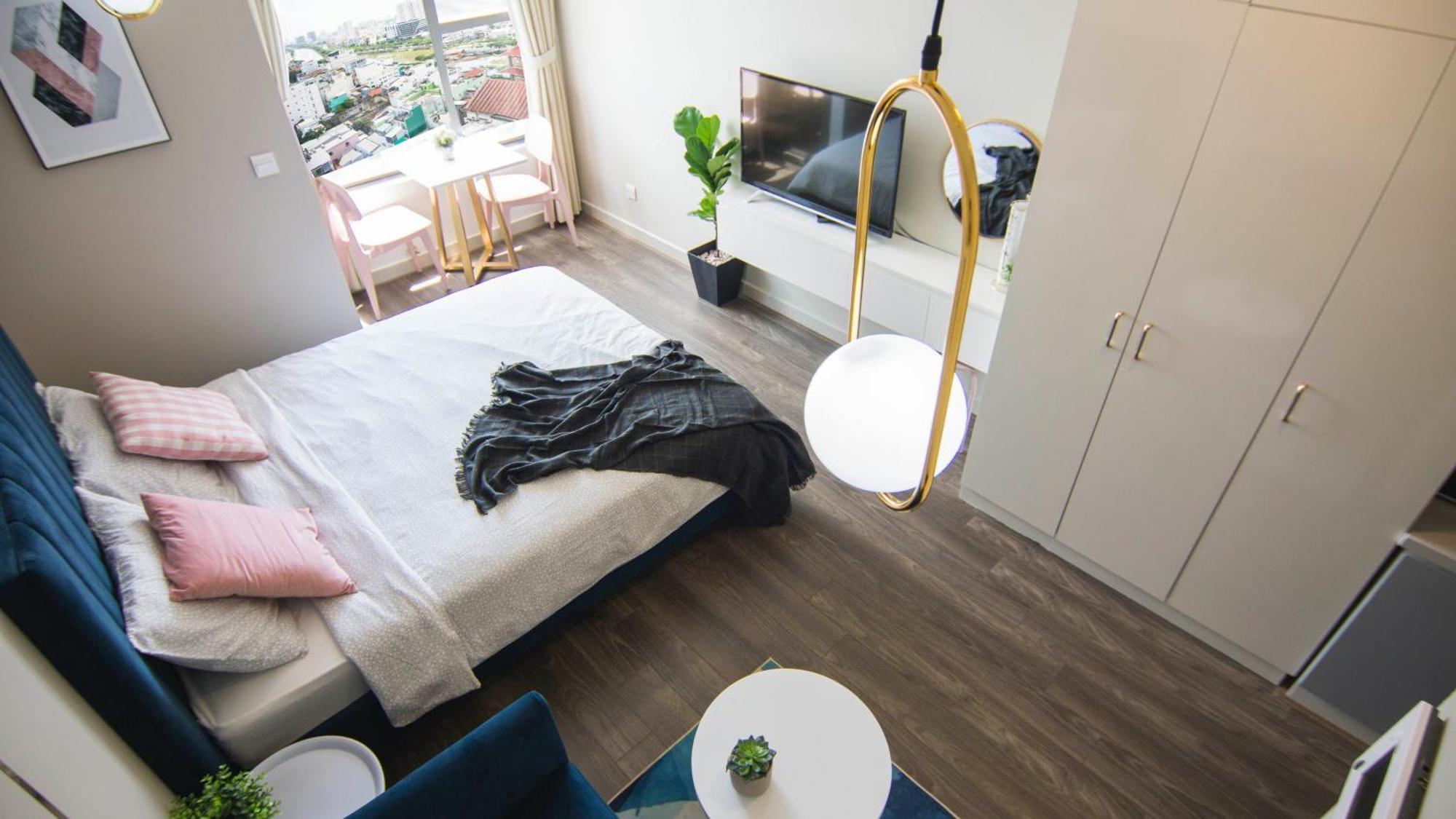 Saigon 9 - Rivergate Residence Infinity Pool โฮจิมินห์ซิตี้ ภายนอก รูปภาพ
